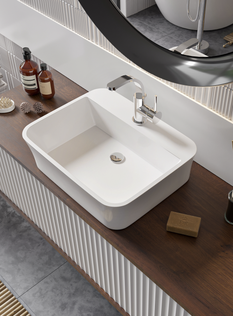 Umywalka nablatowa Assos S-Line