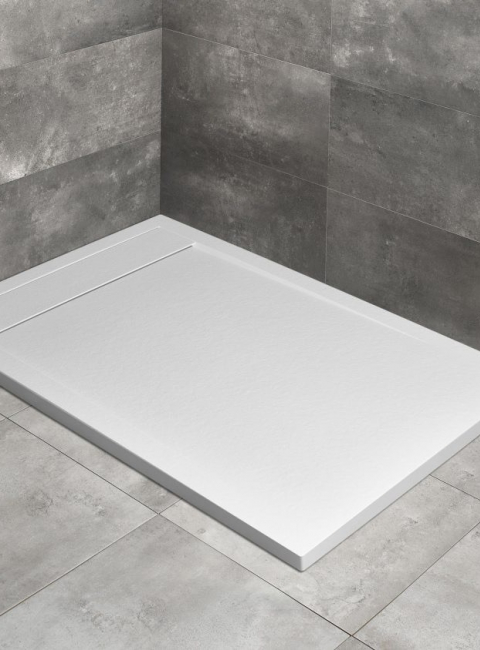 Brodzik prostokątny TEOS F BIAŁY Radaway | Strefa kąpieli