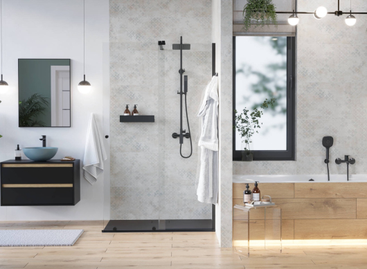Czarna armatura w łazience - Strefa Kąpieli