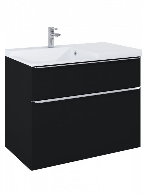 SZAFKA LOFTY 90 2S BLACK MATT PDW