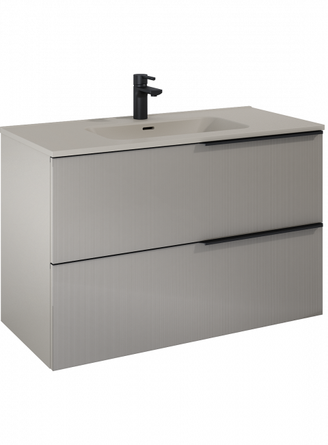 SZAFKA SOHO 100 2S FUME MATT PDW