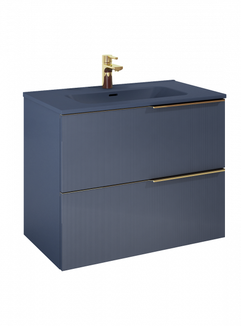 SZAFKA SOHO 80 2S NAVY BLUE MATT PDW
