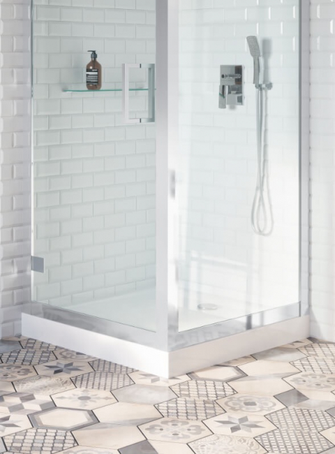 Brodzik kwadratowy Forma wysoki