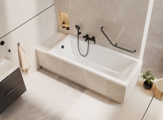 Komfortowa łazienka w bloku Strefa Kąpieli