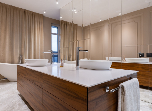 Nowoczesna łazienka postaw na minimalizm