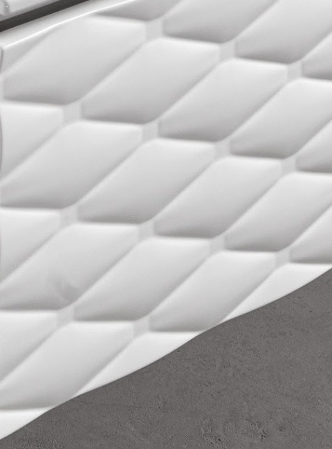 Szafka biała Sanitti Lira LS-80/44 pod umywalkę lub blat