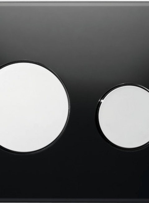 TECEloop przycisk spłukujący do WC ze szkła