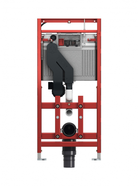 TECElux moduł WC 400 wysokość zabudowy 1120 mm z możliwością późniejszej regulacji wysokości z oczyszczaczem powietrza