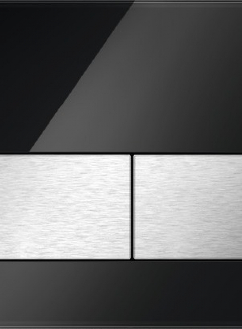 TECEsquare przycisk spłukujący do WC ze szkła