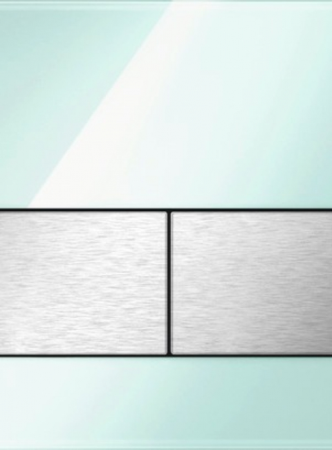 TECEsquare przycisk spłukujący do WC ze szkła