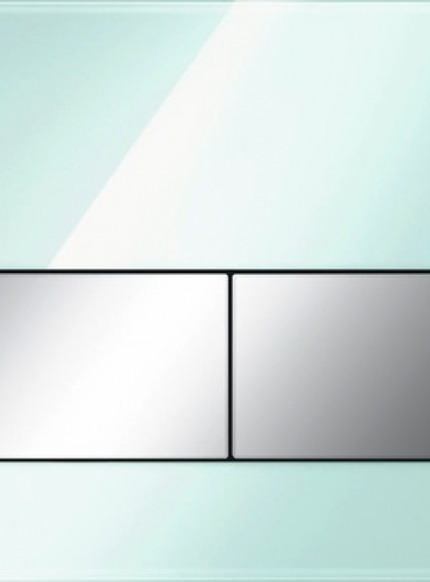 TECEsquare przycisk spłukujący do WC ze szkła