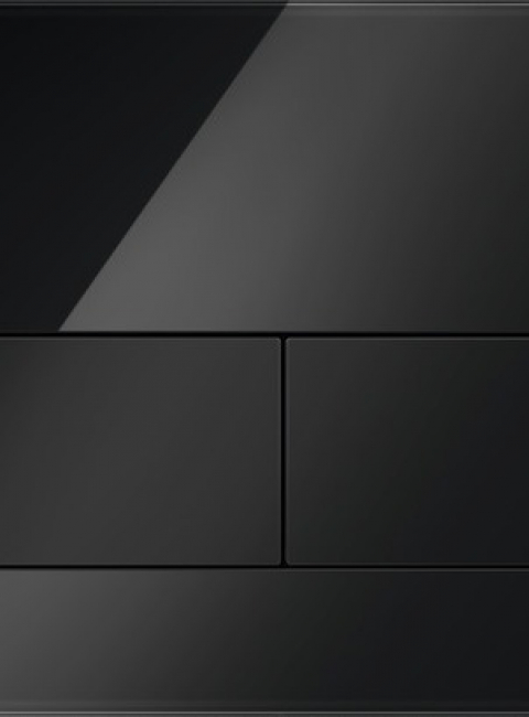 TECEsquare przycisk spłukujący do WC ze szkła