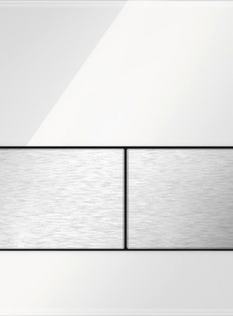 TECEsquare przycisk spłukujący do WC ze szkła