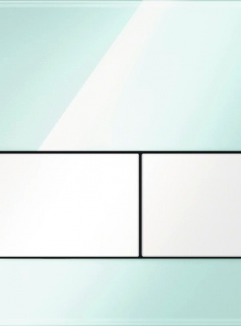 TECEsquare przycisk spłukujący do WC ze szkła