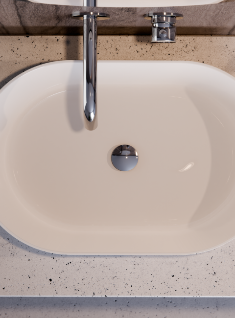 Umywalka nablatowa Lova / Lova Matt / Lova B&W / Lova Glam