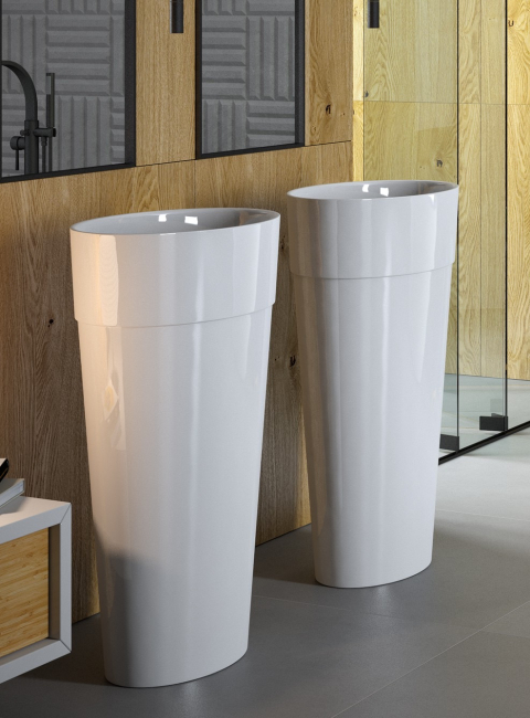 Umywalka wolnostojąca Uniqa Strefa Kąpieli