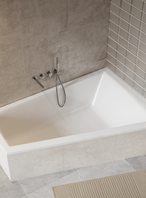 Sfera Maxi Slim – wanna narożna lewa i prawa Strefa Kąpieli