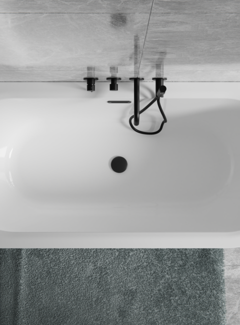 Wanna wolnostojąca z przelewem Strefa Kąpieli