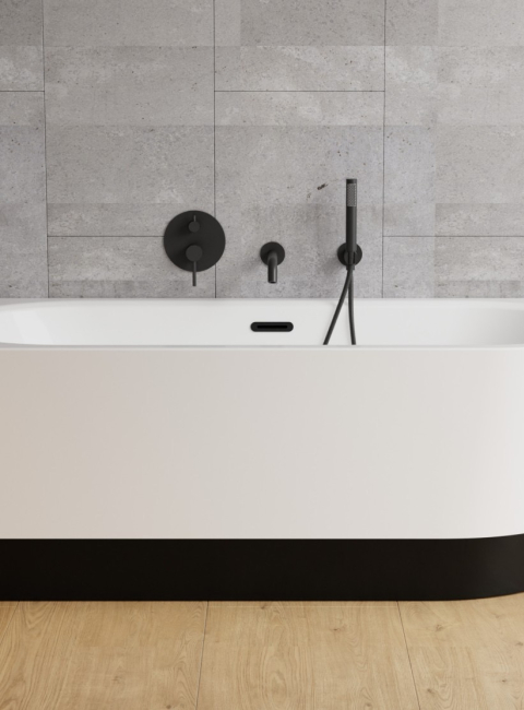 Wanna wolnostojąca z przelewem Strefa Kąpieli