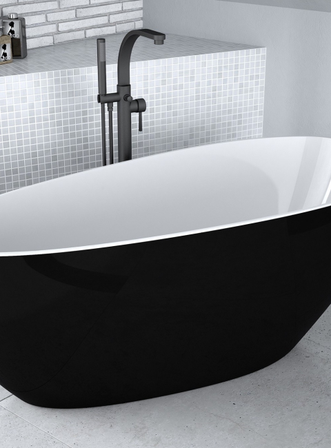 Wanna wolnostojąca Goya B&W / Matt