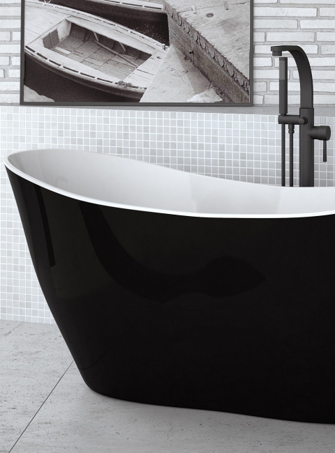 Wanna wolnostojąca Viya B&W / Matt