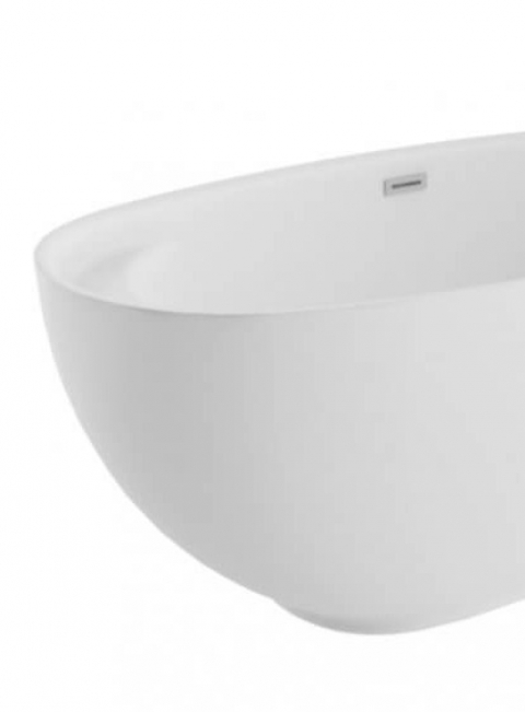 Wanna wolnostojąca z półką KIVI 165 x 75 cm