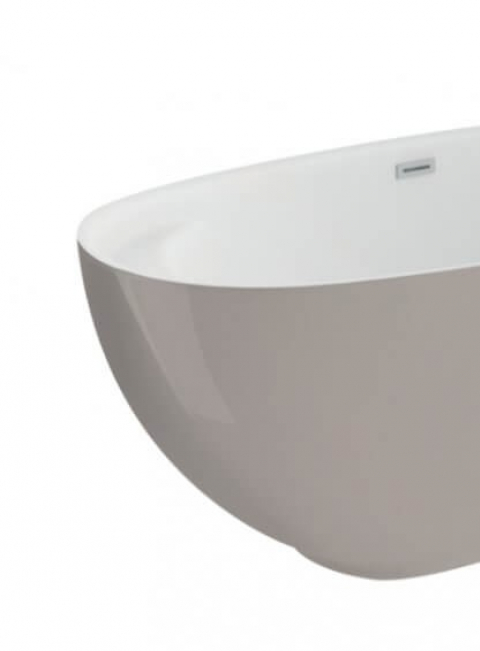 Wanna wolnostojąca z półką KIVI 165 x 75 cm