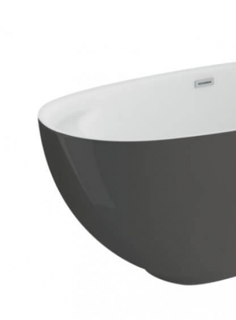 Wanna wolnostojąca z półką KIVI 165 x 75 cm