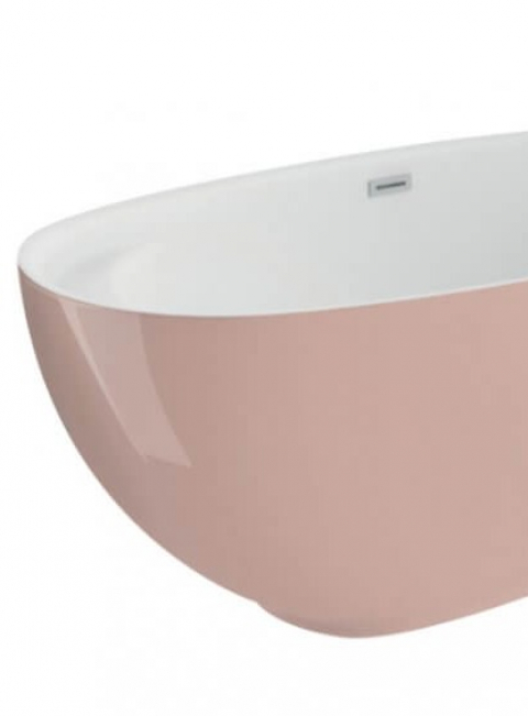 Wanna wolnostojąca z półką KIVI 165 x 75 cm